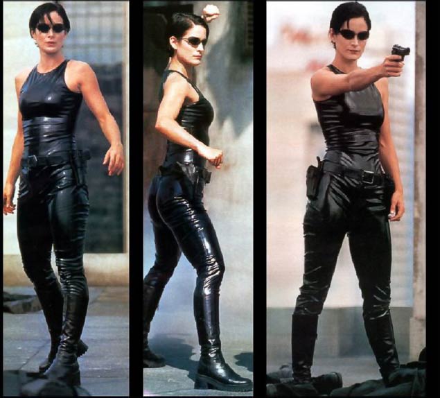 Carrie-Anne Moss 13.